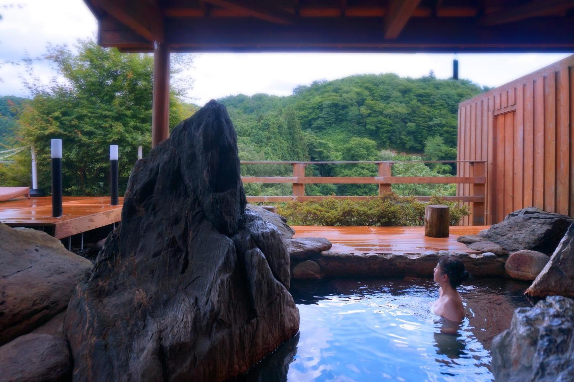 Sannouzan Onsen Zuisenkyo Hotel Ichinoseki Exterior foto