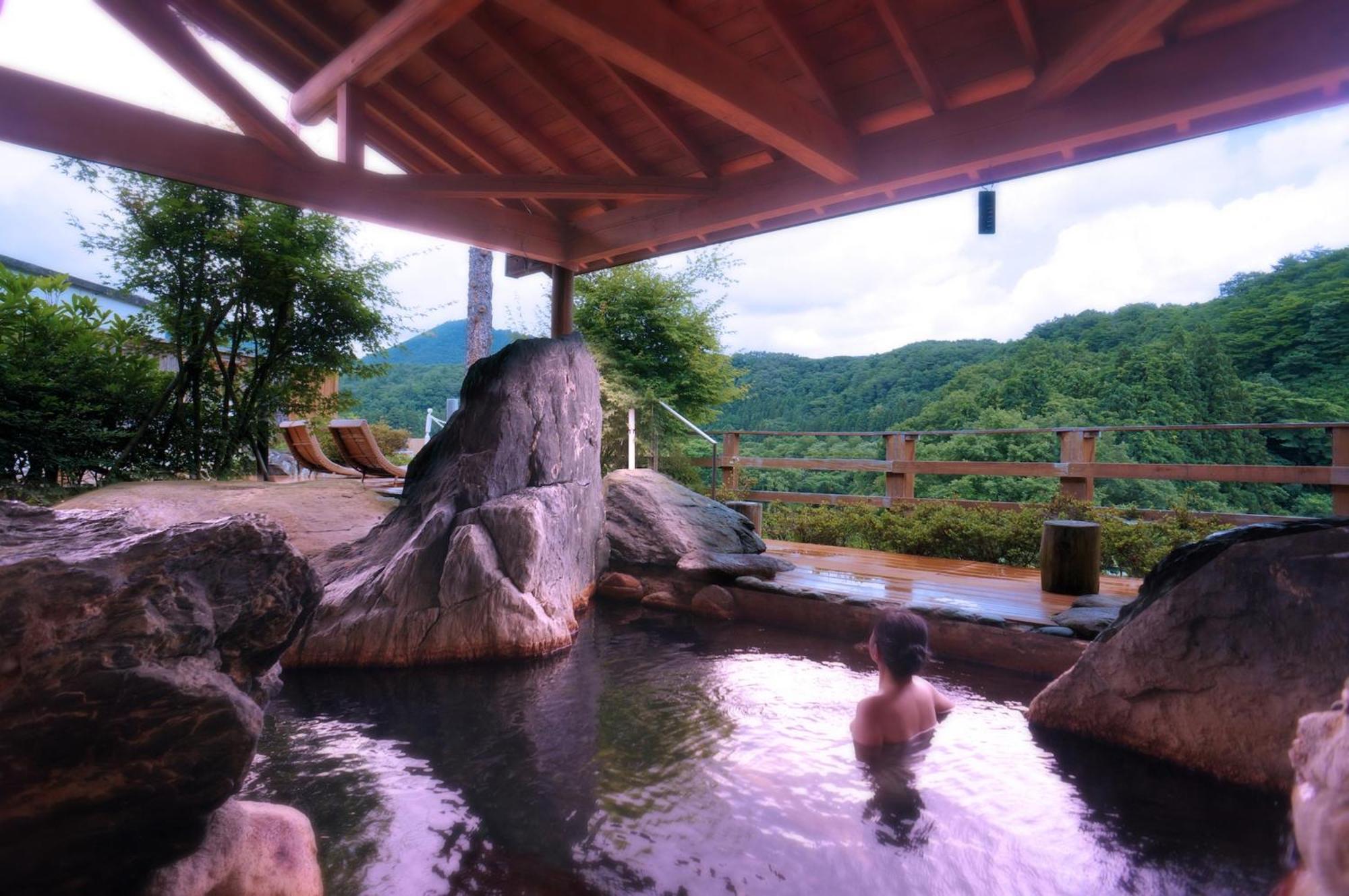 Sannouzan Onsen Zuisenkyo Hotel Ichinoseki Exterior foto