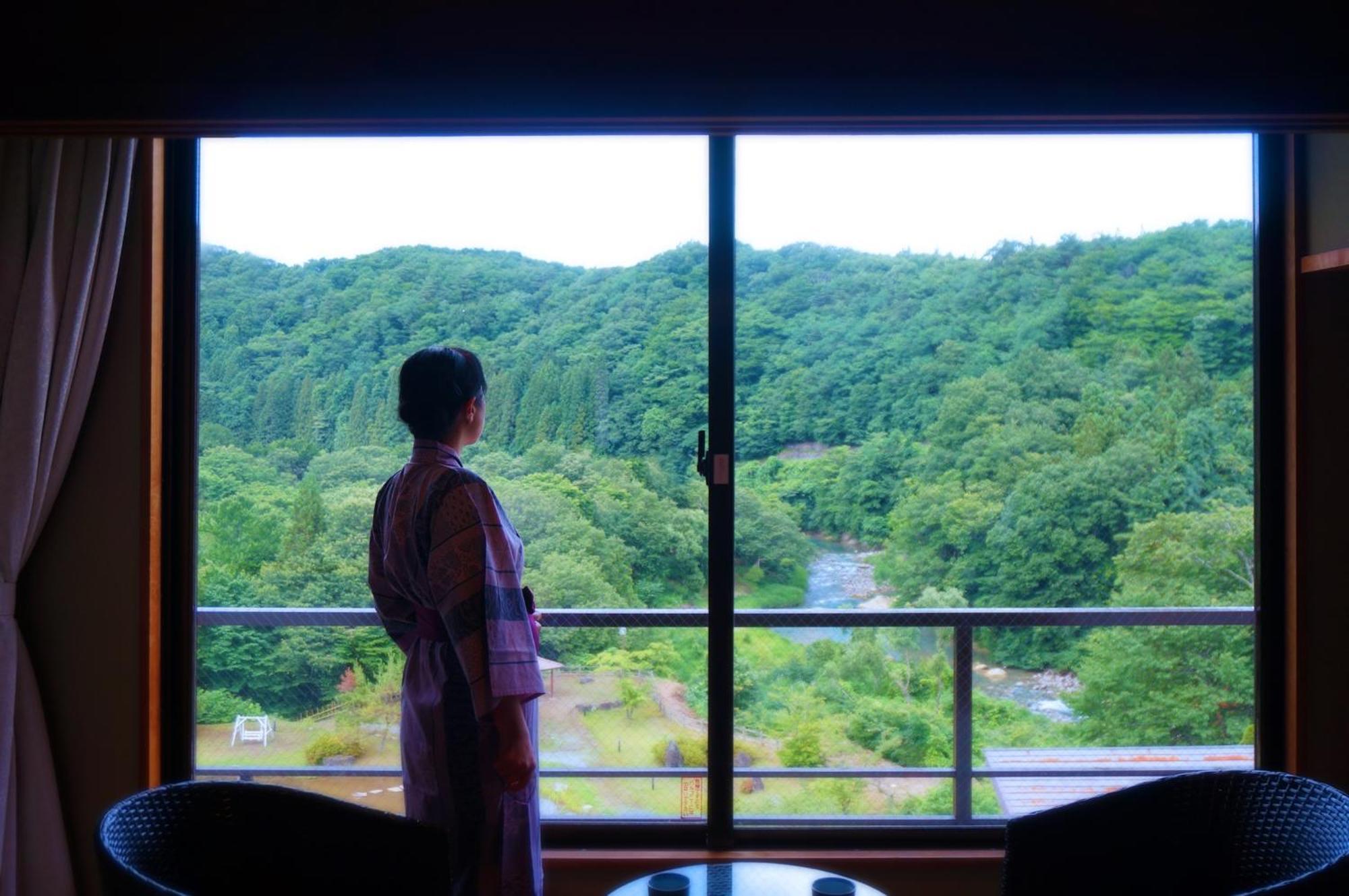 Sannouzan Onsen Zuisenkyo Hotel Ichinoseki Exterior foto